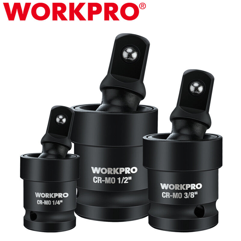 WORKPRO 3PCS Impact Universal Joint Set by WORKPRO
