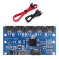 Sata Expansion Card 1 To 5 Port Sata 3.0 Mainboard 6gbps Port Riser