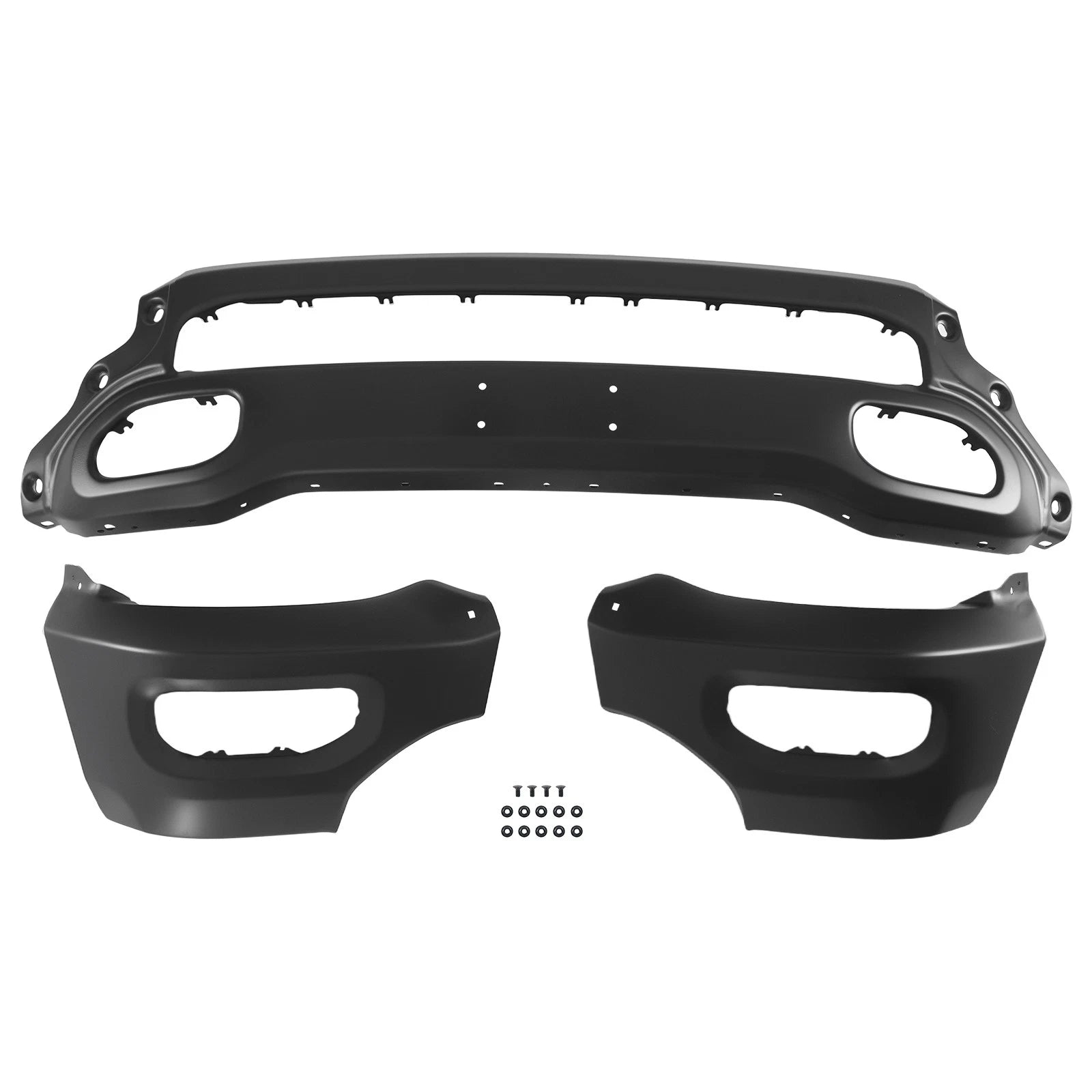 Front Bumper Bar for Ram 1500 2019-2024 CH1002406 Split Type Painted