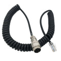 Round 8 Pin To 8 Pin Rj-45 Microphone Adapter Cable For Yaesu Md-200
