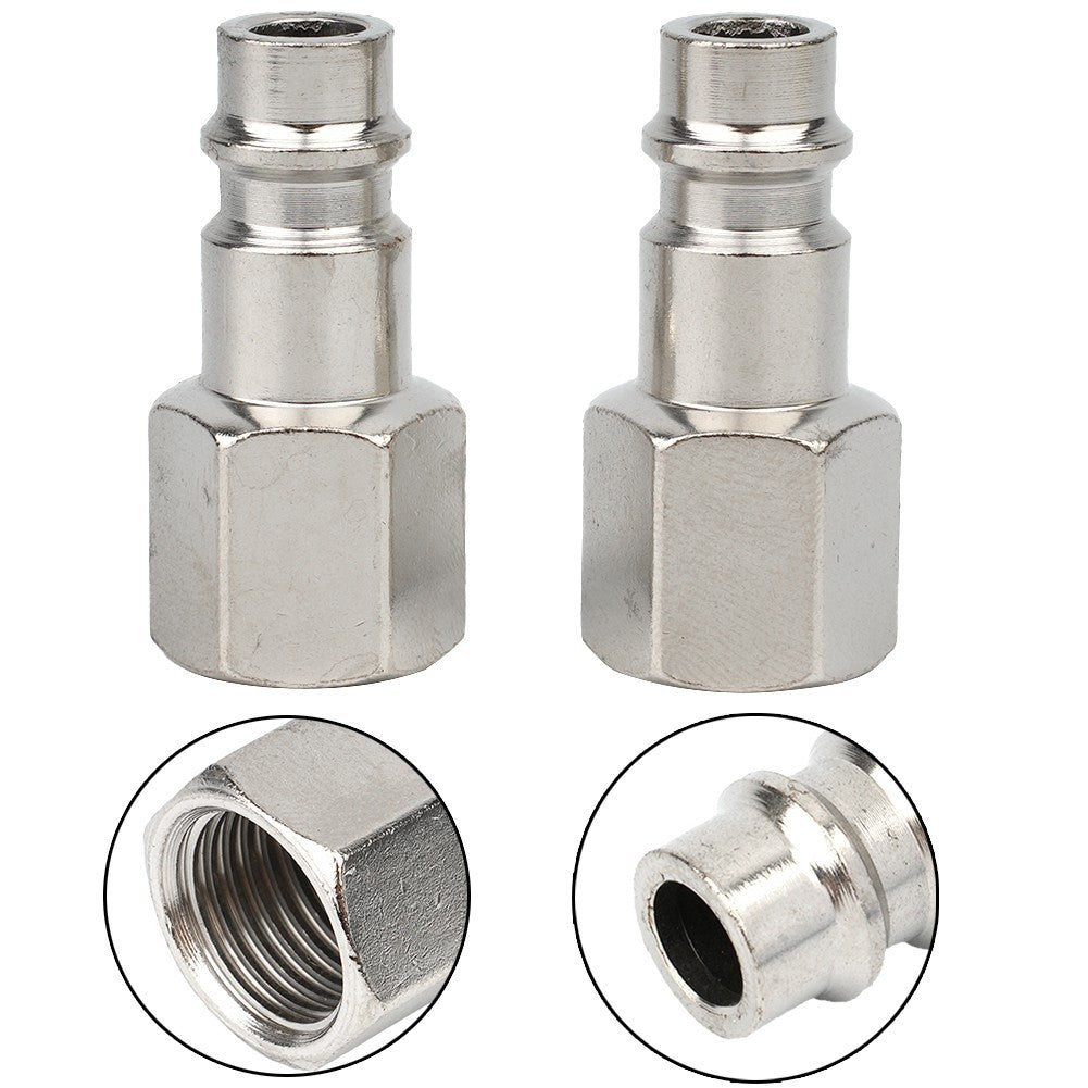Quick Release Fittings Coupler High Strength Hose Thread 1/4
