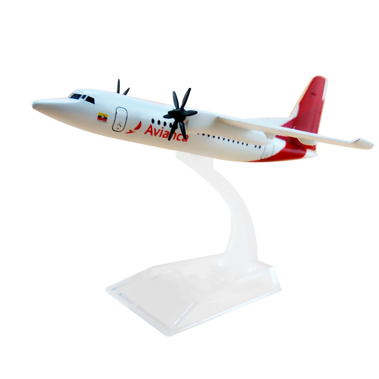 1:200 Air White Colombia Avianca Fok F50 Airlines Plane Diecast Model