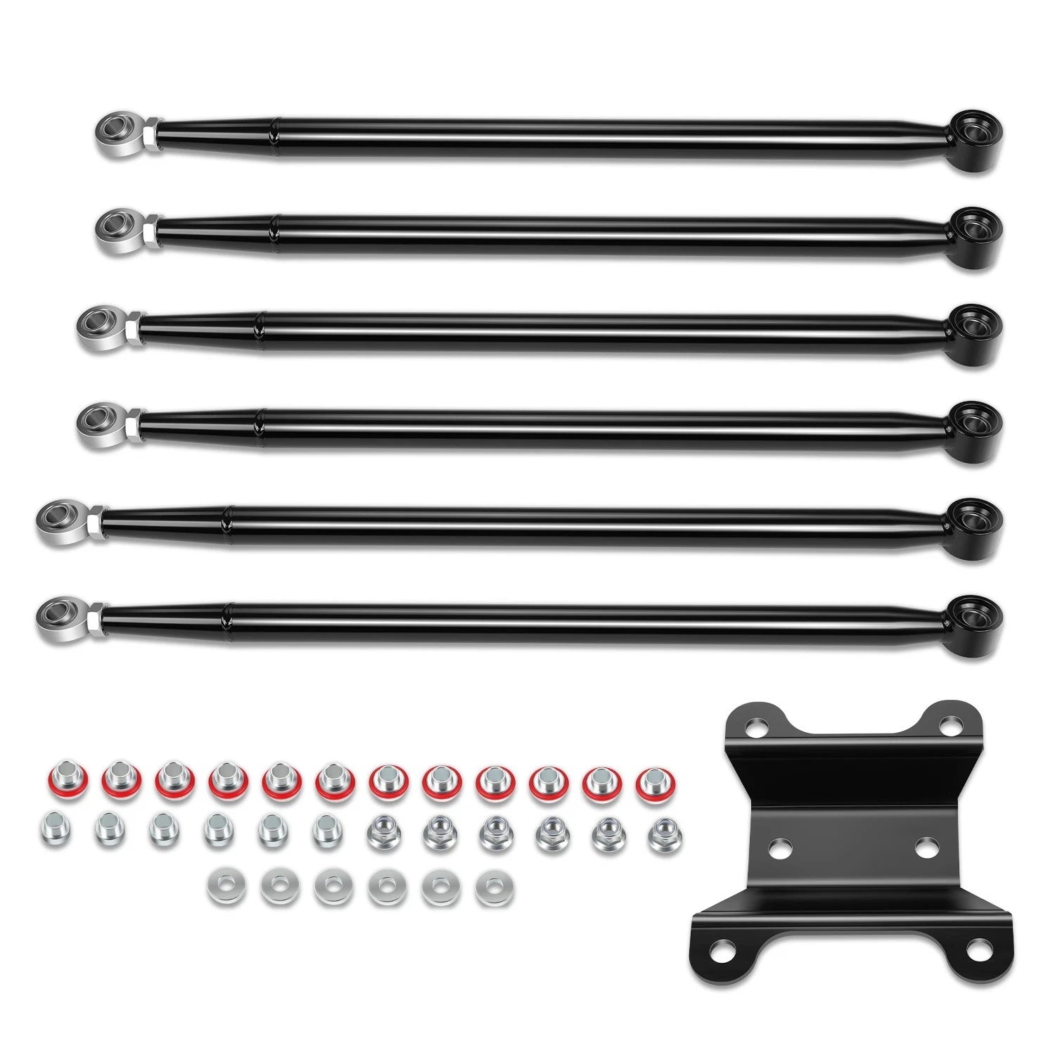 Fit 17-21 Can-am Maverick X3 64" Powdercoated Rear Upper Middle&lower