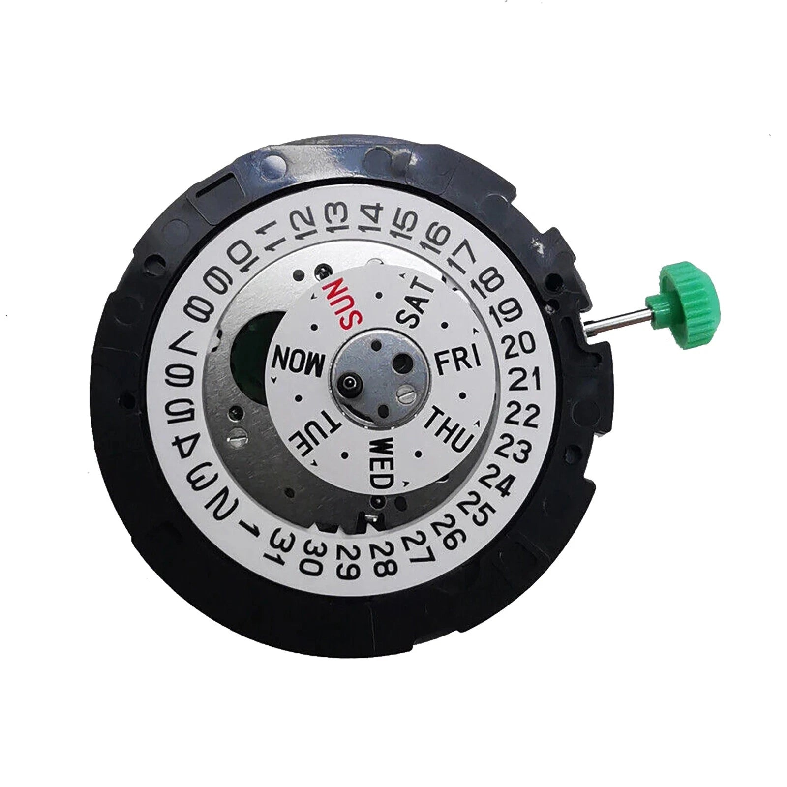 Quartz Chronograph Movement Day Date At 3:00 6 Hands Replacement For