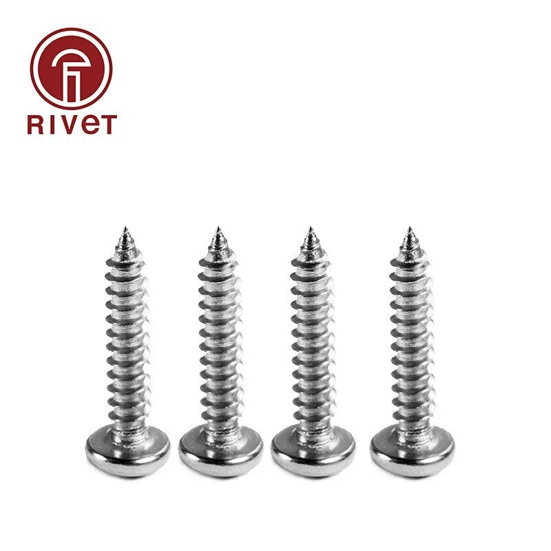Din En Iso 7049 Stainless Steel Cross Phillips Pan Round Head Self