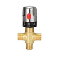 G1/2 Thermostatic Mixing Valve For Shower Bath Basin With Built-in
