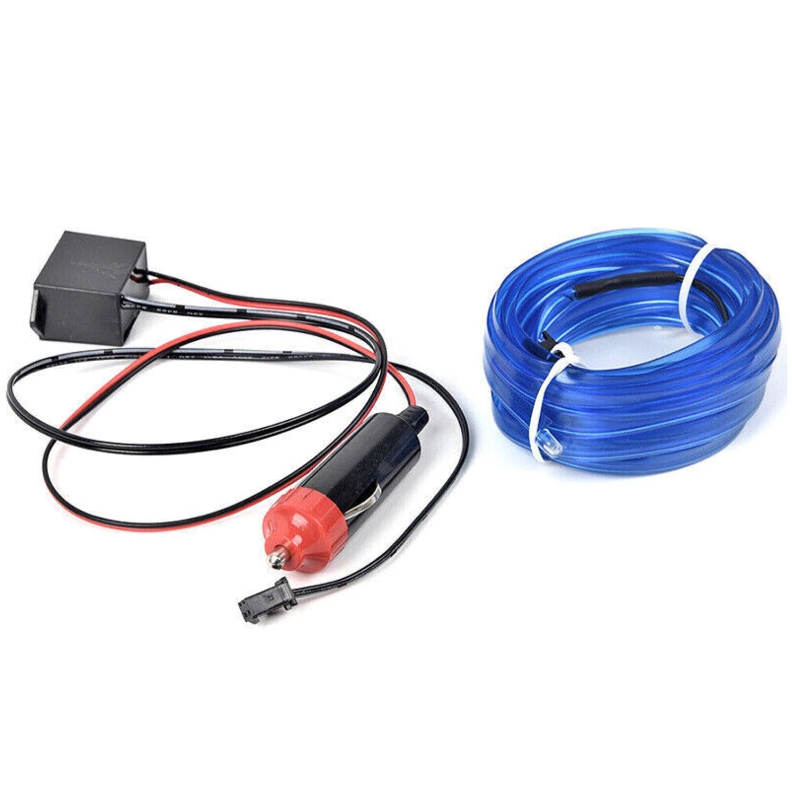 4m Led Car Interior Wire Neon String Strip Lights Atmosphere Glow
