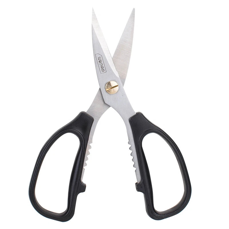 170mm Deli Stainless Steel Scissors Kitchen Shears Vegetable Barbecue