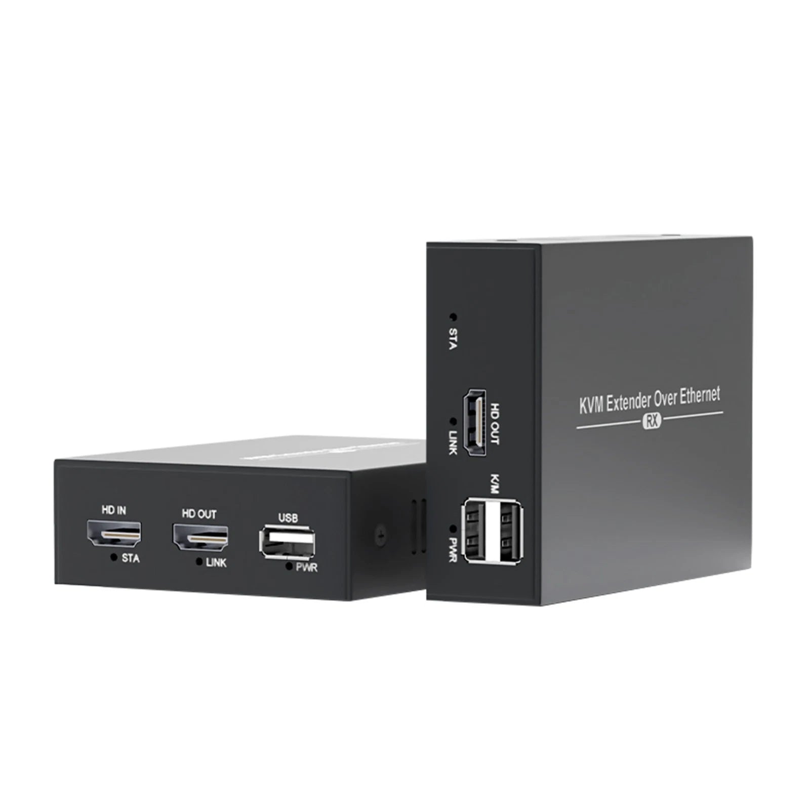 150m Usb Hdmi Kvm Extender Adapter Over Ip Cat5e/6 Cable Support One