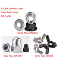 A2 Stainless Steel Flange Nuts - DIN6923