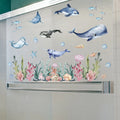 Marine Ecosystem Static Cling For Windows And Glass Doors