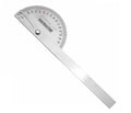 Force 5096P4 Stainless Steel Protractor 8"/200mmL 180 Degree Angle Finder