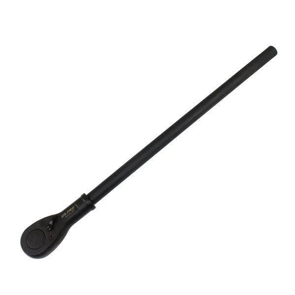 Us Pro Tools 1" Drive 20t Reversible 600mm Ratchet For Sockets 4211