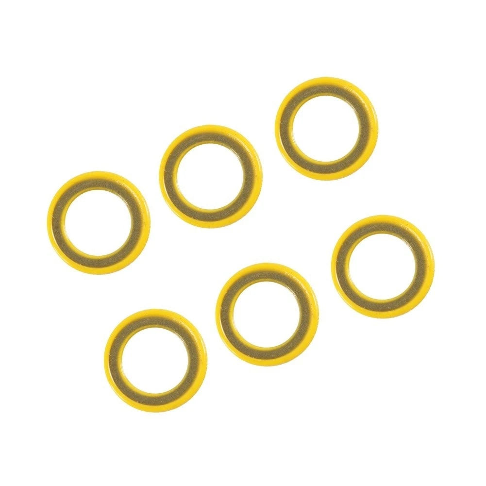 For Mercruiser For Mercury Drain Screw Seal Washer Yellow 26-830749