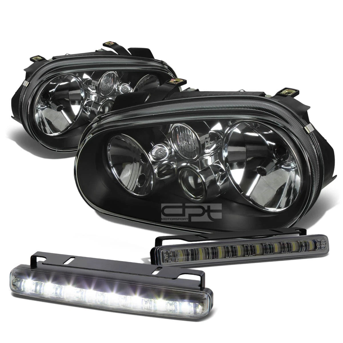 Black Housing Clear Head+corner+sm<wbr/>oked Led | Built Supply Co
