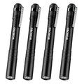 WORKPRO LED Pen Light, Aluminum Pen Flashlights, Pocket Flashlight with Clip 4pc