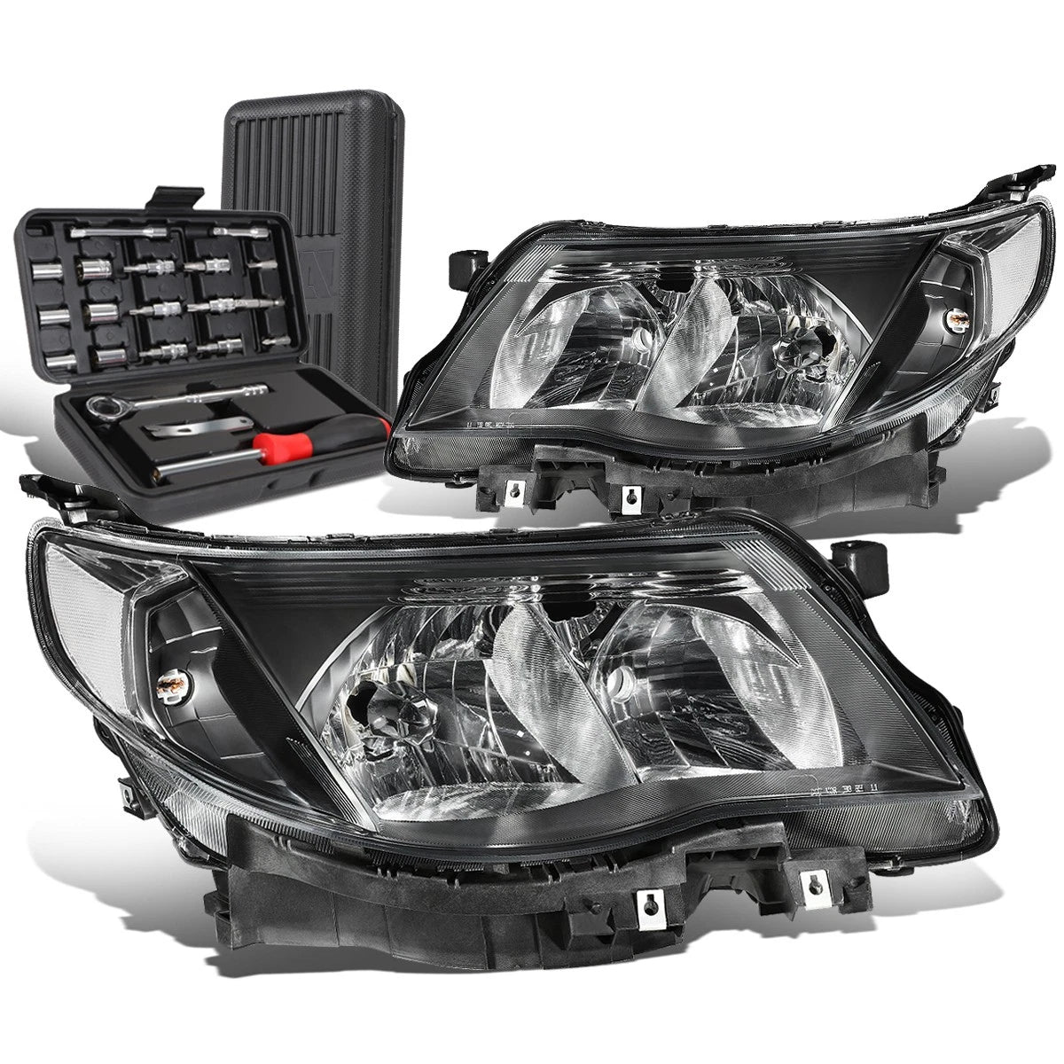 For 2009-2013 Subaru Forester Black Clear Signal | Built Supply Co