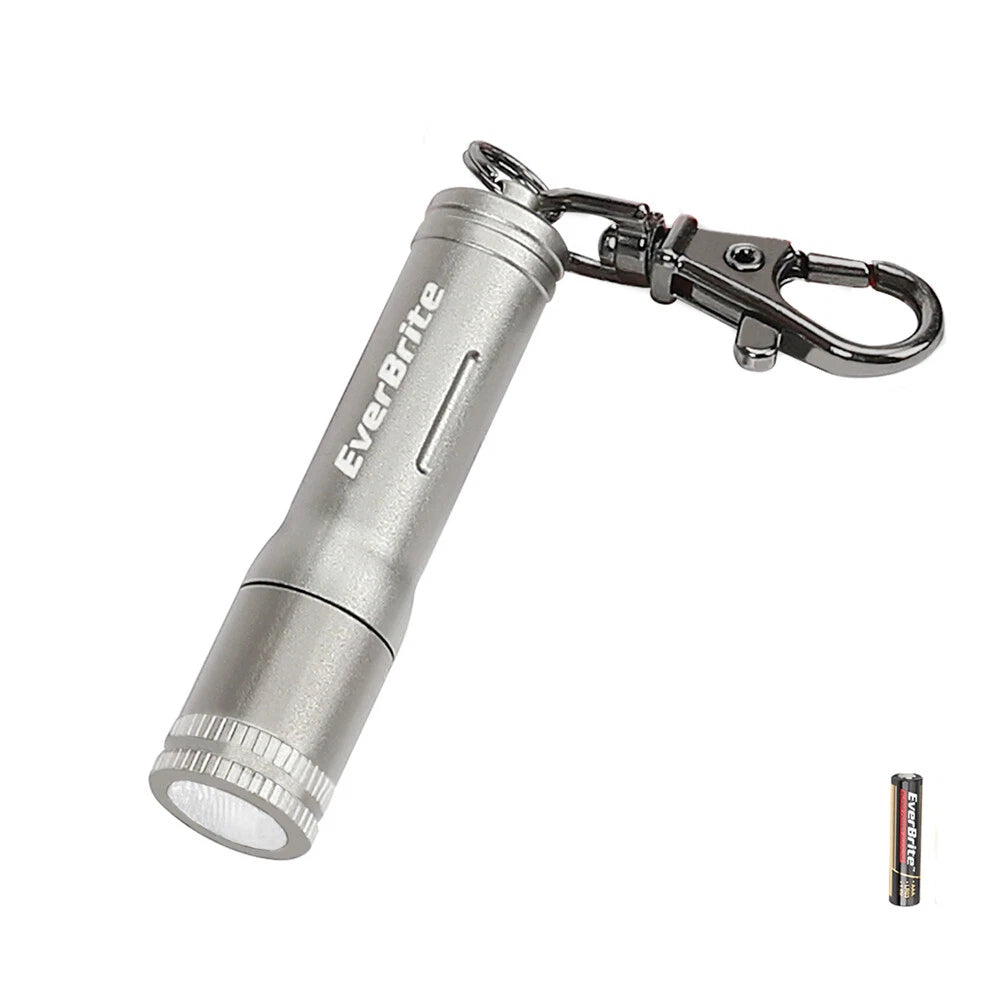 EverBrite LED Flashlight Keychain Mini Bright Key Ring Portable Pocket Pen Torch