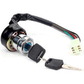 Quality Motorcycle 6 Wire 3 Position Ignition Switch Lock With 2 Keys