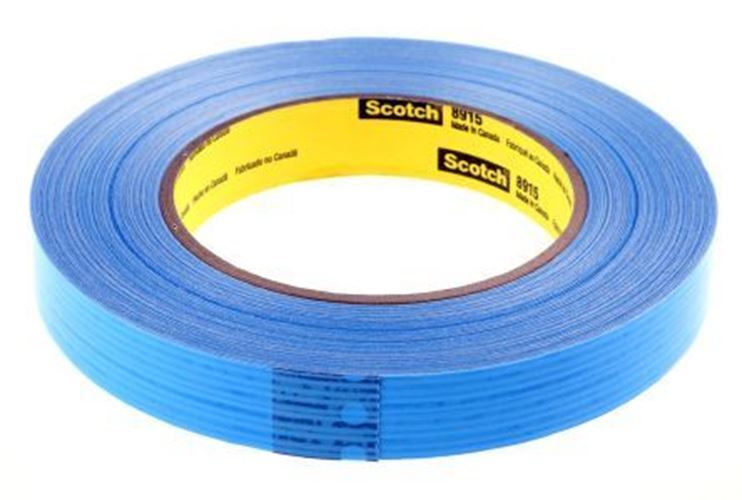 1 x 3M 8915 Blue Transparent Single Sided Packaging Tap
