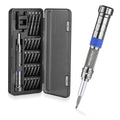 WORKPRO 4pc 1/4" Magnetic Drill Screwdriver Bit Holder Extender