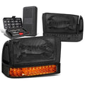 For 1999-2004 Ford Super Duty Pair Smoked/clear Led | Built Supply Co