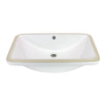 Moat Rectangular Undermount Vanity Sink, 23-1/2 X 14-1/2 X 7-3/4
