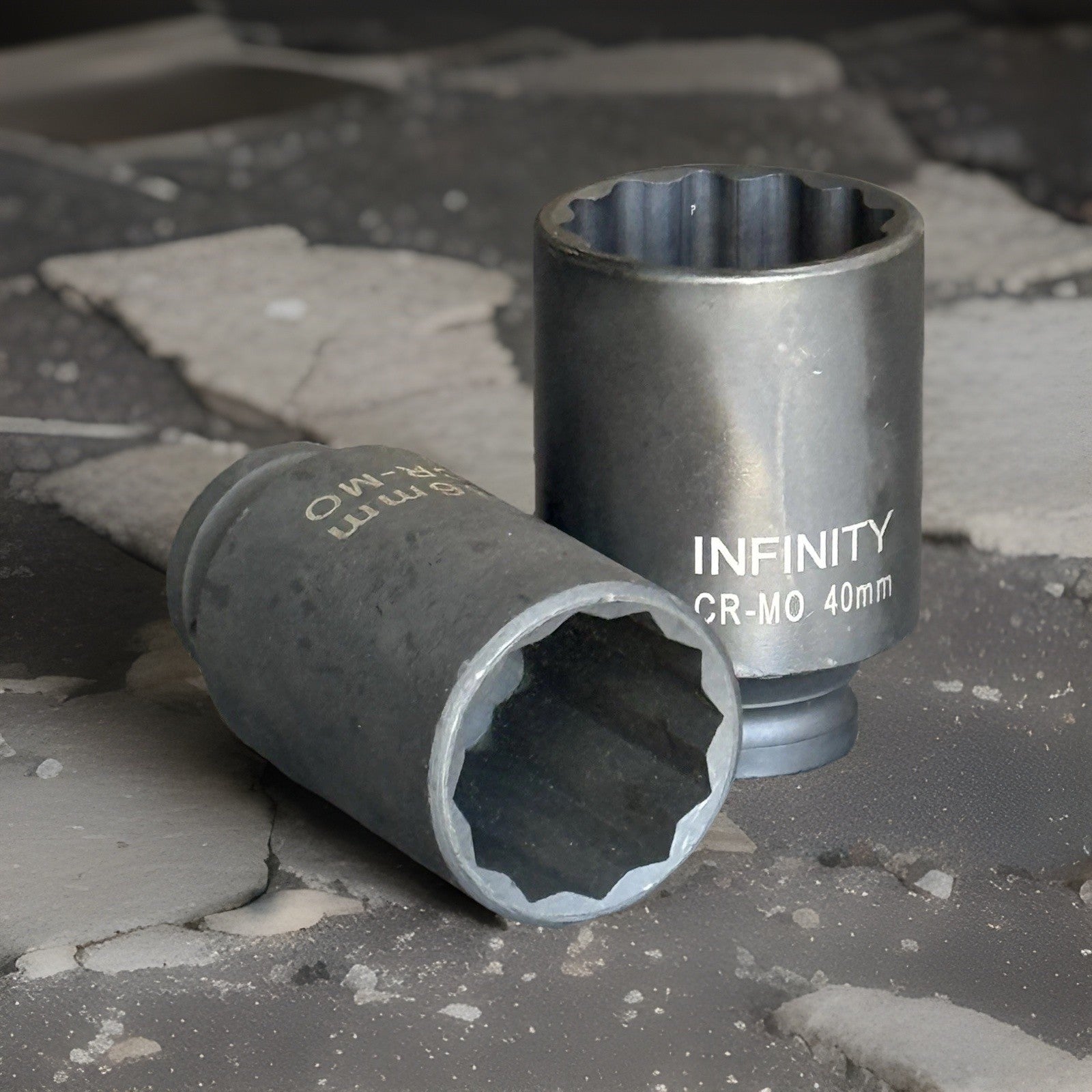1/2" Dr. 36mm & 40mm 12pt Impact Socket Spindle Axle Nut Differential Removal