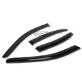Fit 11-16 Jetta Sedan Smoke Tint Window Visor/wind Deflector Vent