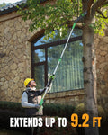 WORKPROX 20V Cordless Pole Saw - Battery Powered by WORKPROX