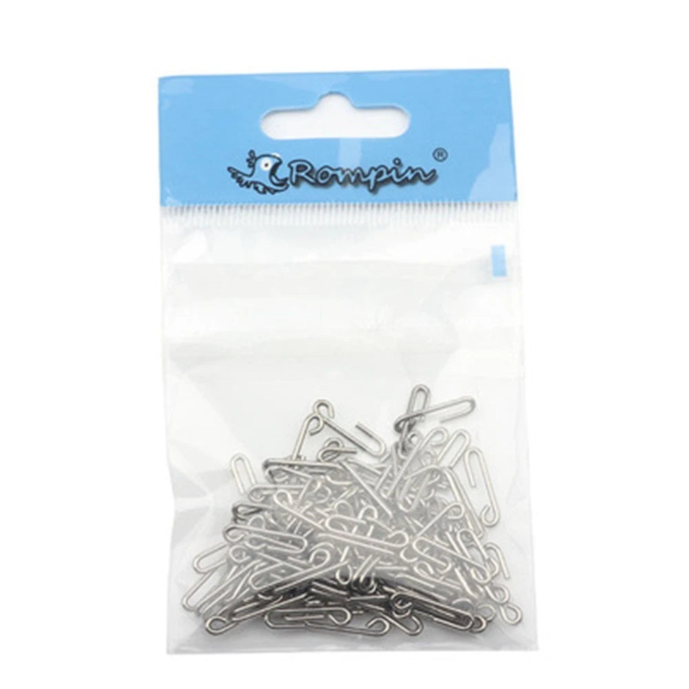 Change Snaps Connector Fishing Hook Lure Snaps Tackle Stainless Steel