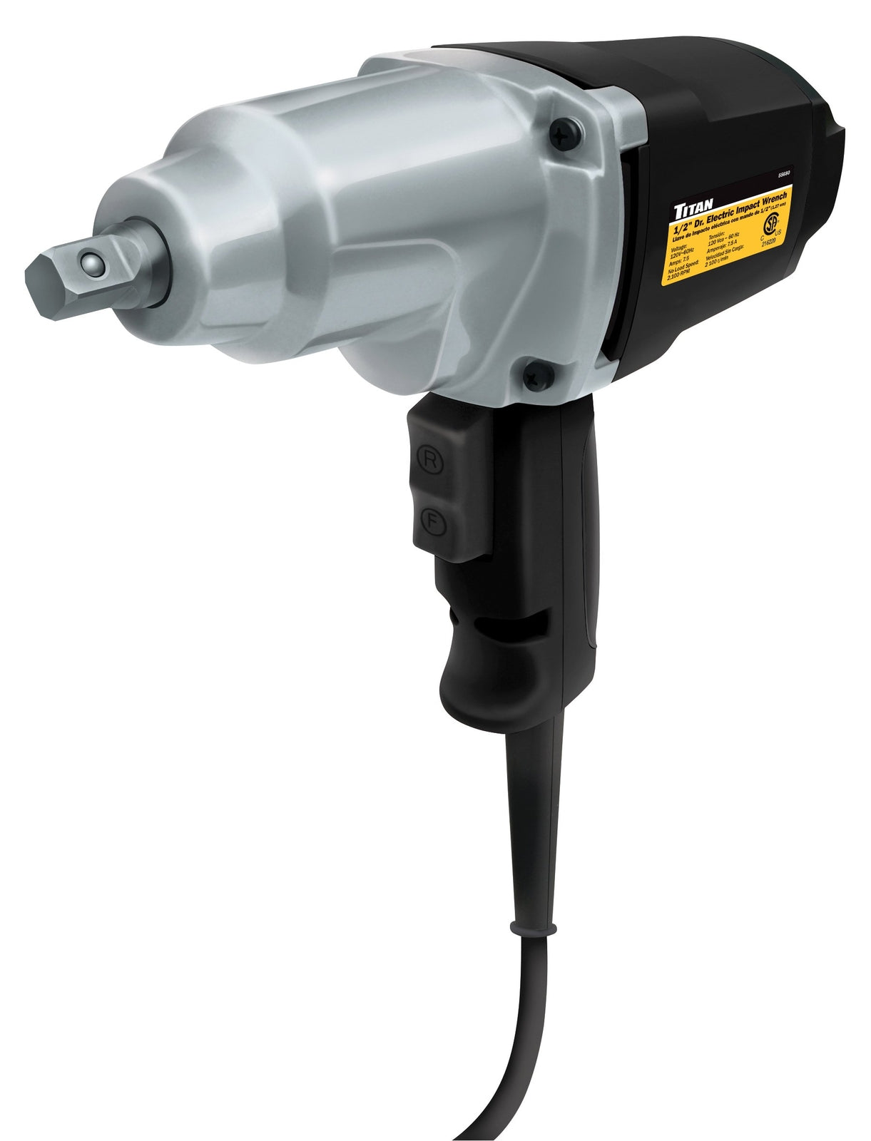 Titan 1/2" Drive Electric Impact Wrench by Titan