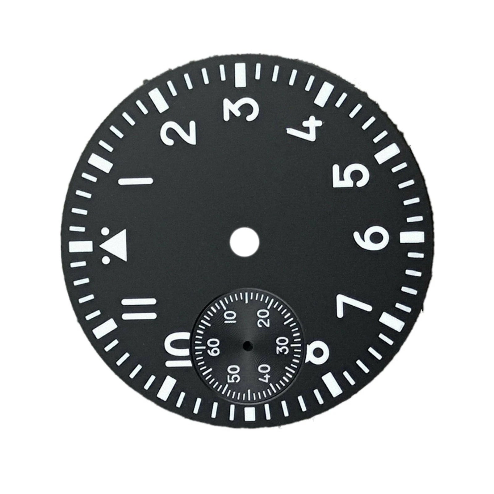 37mm Replacement Luminous Watch Dial Second @9 For Eta 6497 St3600