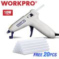 Workpro Mini Hot Glue Gun Kit Hot Glue Stick Lightweight Hot Melt