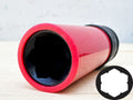 17mm 1/2-Drive Convex Flower Design Lug Nut Impact Socket by Unbranded