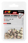 Performance Tool 1/4" x 28" Grease Fitting Pack of 10 by Performance Tool