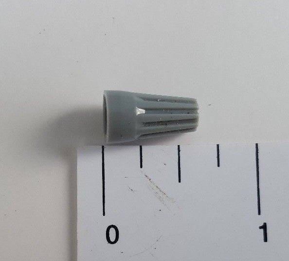 XFITTING Screw On Wire Connector 100 Pack Grey P1