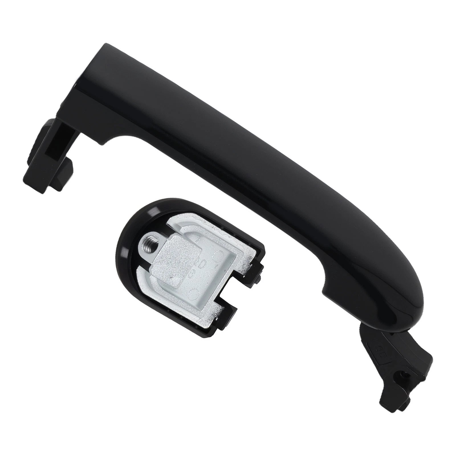 Exterior Right Door Handle for Nissan Versa 2007-2012 Rear 82640EL12A Plastic