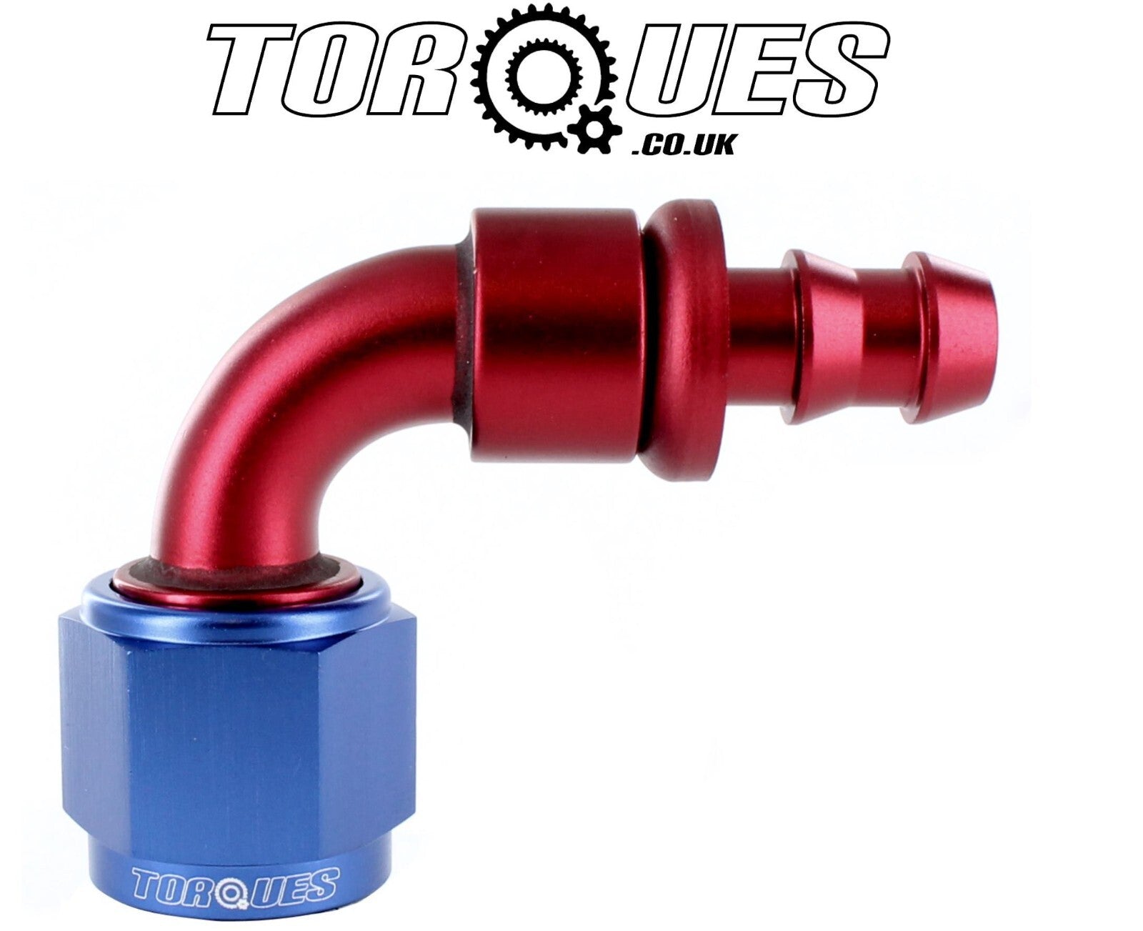 AN-8 90 Degree Push-On Hose Fitting by Unbranded