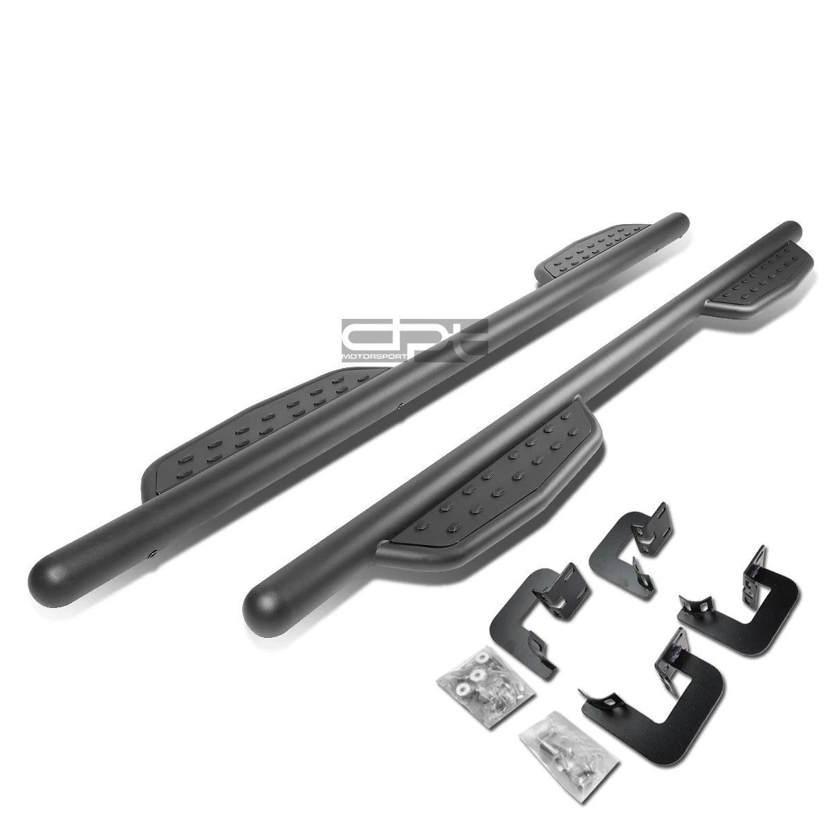 Fit 09-14 Ford F150 Crew Cab 3" Matte Black Side | Built Supply Co