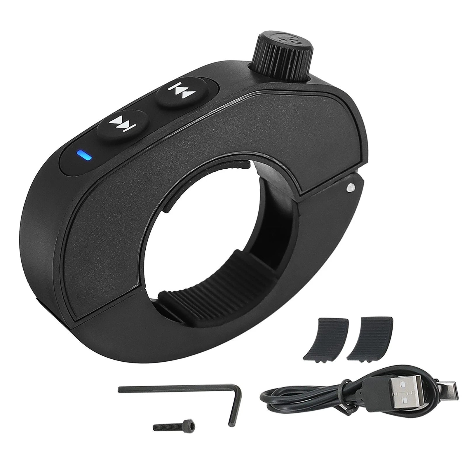 For Motorcycle Handlebar Media Remote Control Wireless Bluetooth