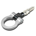 1.88"opening Edm European Car Aluminum Silver Racing Towing Tow Hook