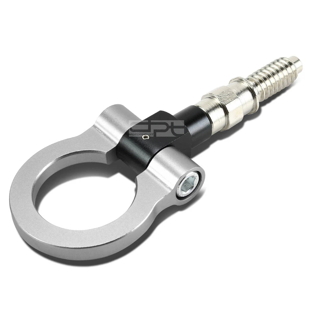 1.88"opening Edm European Car Aluminum Silver Racing Towing Tow Hook