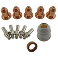 Complete Plasma Cutter Consumables Kit 12pcs for Cut30 and Bossweld 94 PT40FEKOp