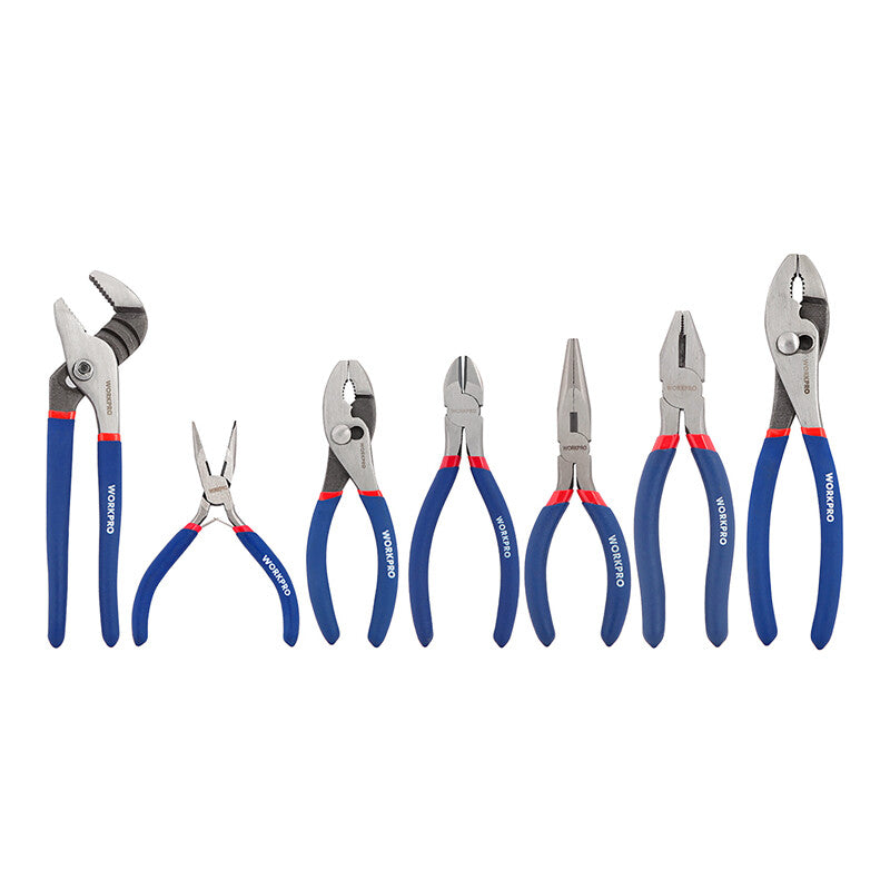 WORKPRO 7-Piece Pliers Set by WORKPRO
