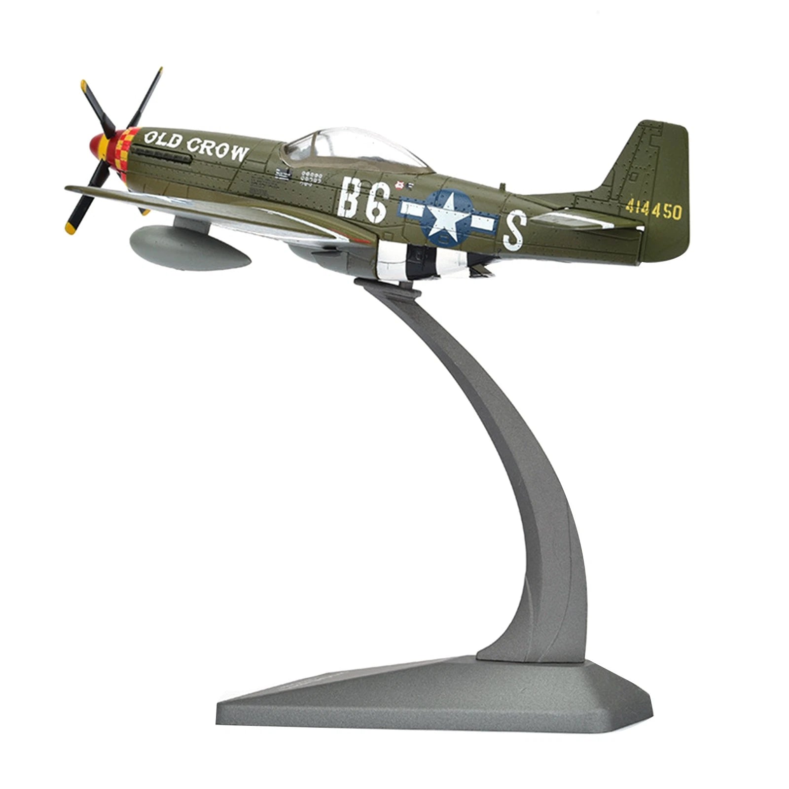 1:72 Military P51 Mustang Fighter Aircraft Alloy | Built Supply Co