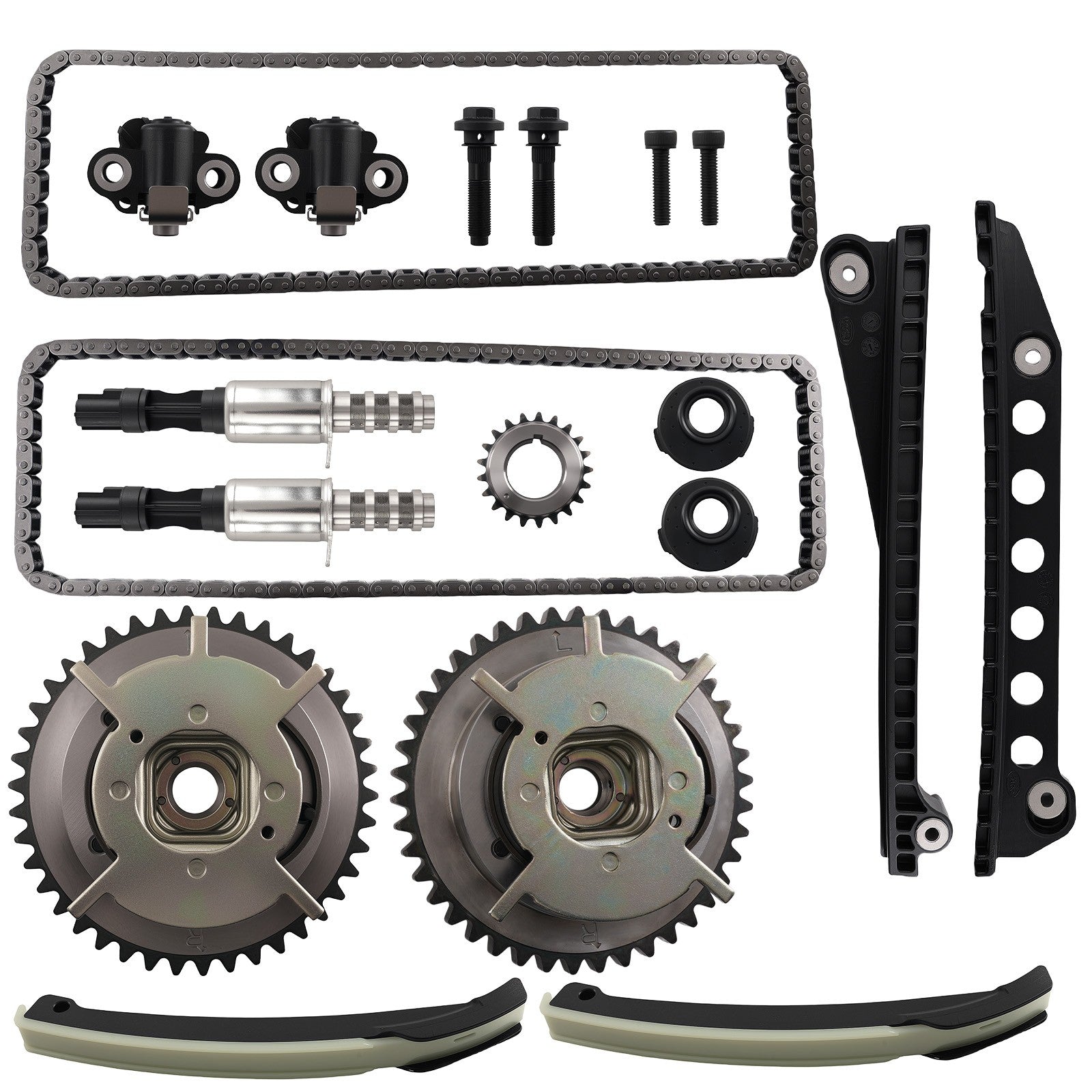 Timing Chain Kit + VVT Sprocket Camshaft Gear For BMW N20 N26