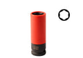 17MM Flower Profile Wheel Lug Deep Socket
