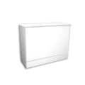 Wrap Counter 48"l X 20"d X 38"h, Flat Top | White
