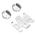 Stainless Steel Chassis Armor Skid Plate Axle Protector For Scx10 Pro